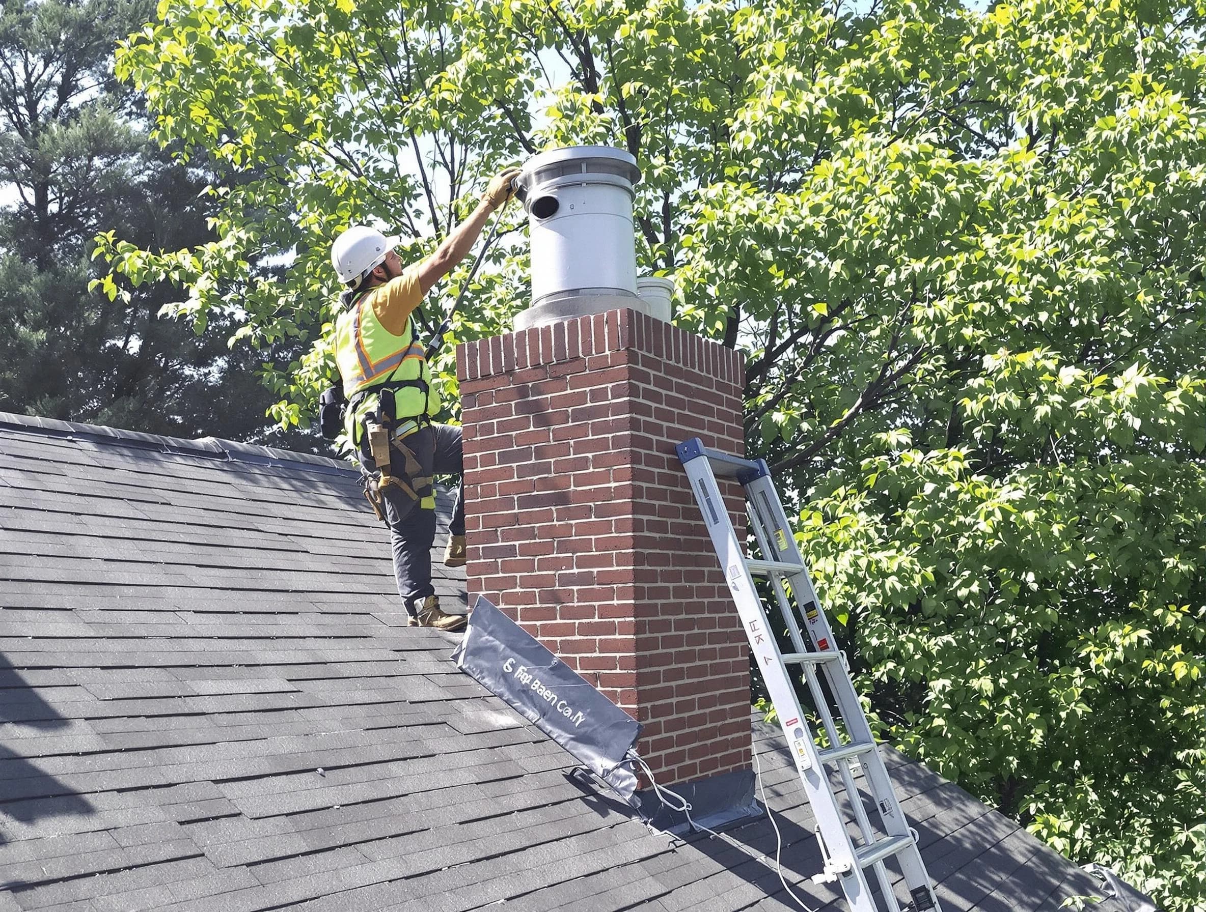 Chimney liner inspection by West Bountiful Chimney Sweep in West Bountiful, UT