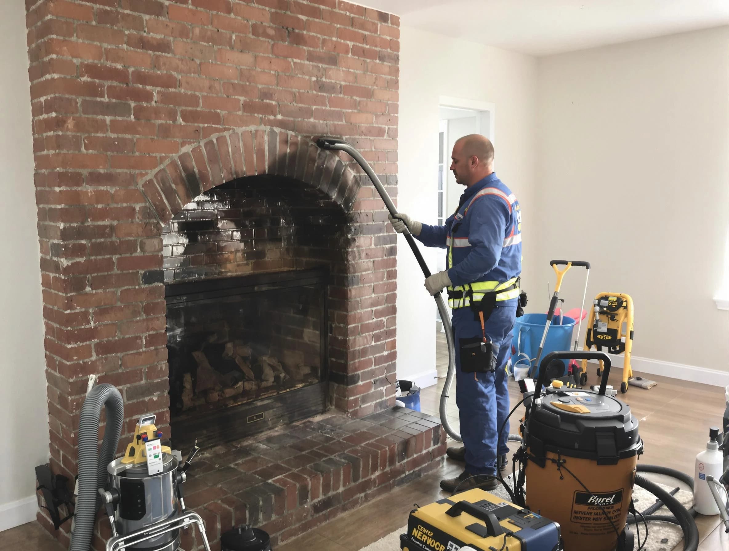 West Bountiful Chimney Sweep expert performing detailed chimney sweep in West Bountiful, UT