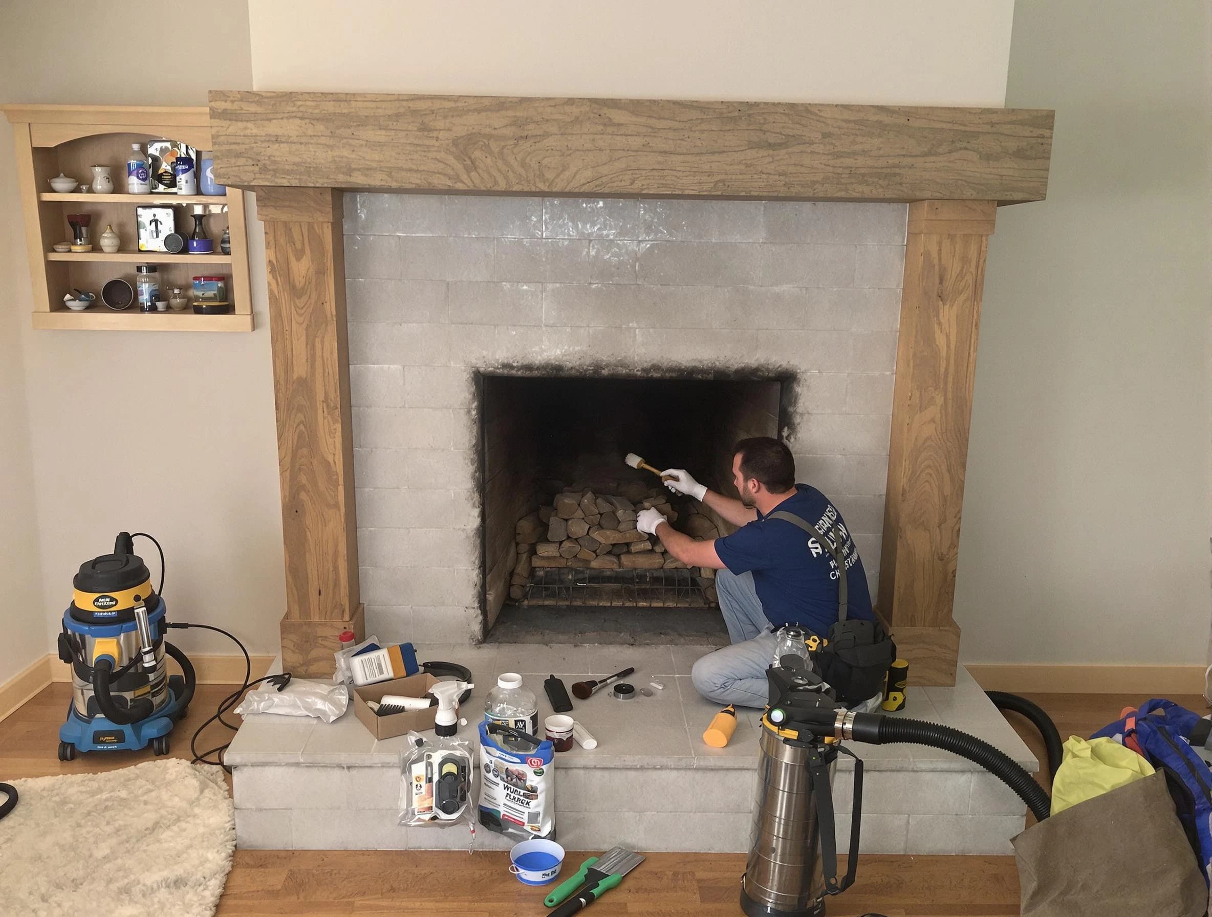 Detailed creosote removal process by West Bountiful Chimney Sweep in West Bountiful, UT