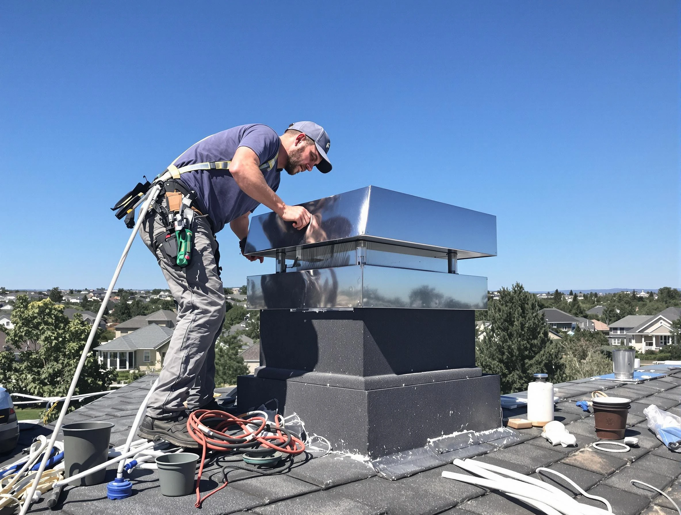 Chimney Cap Services in West Bountiful
