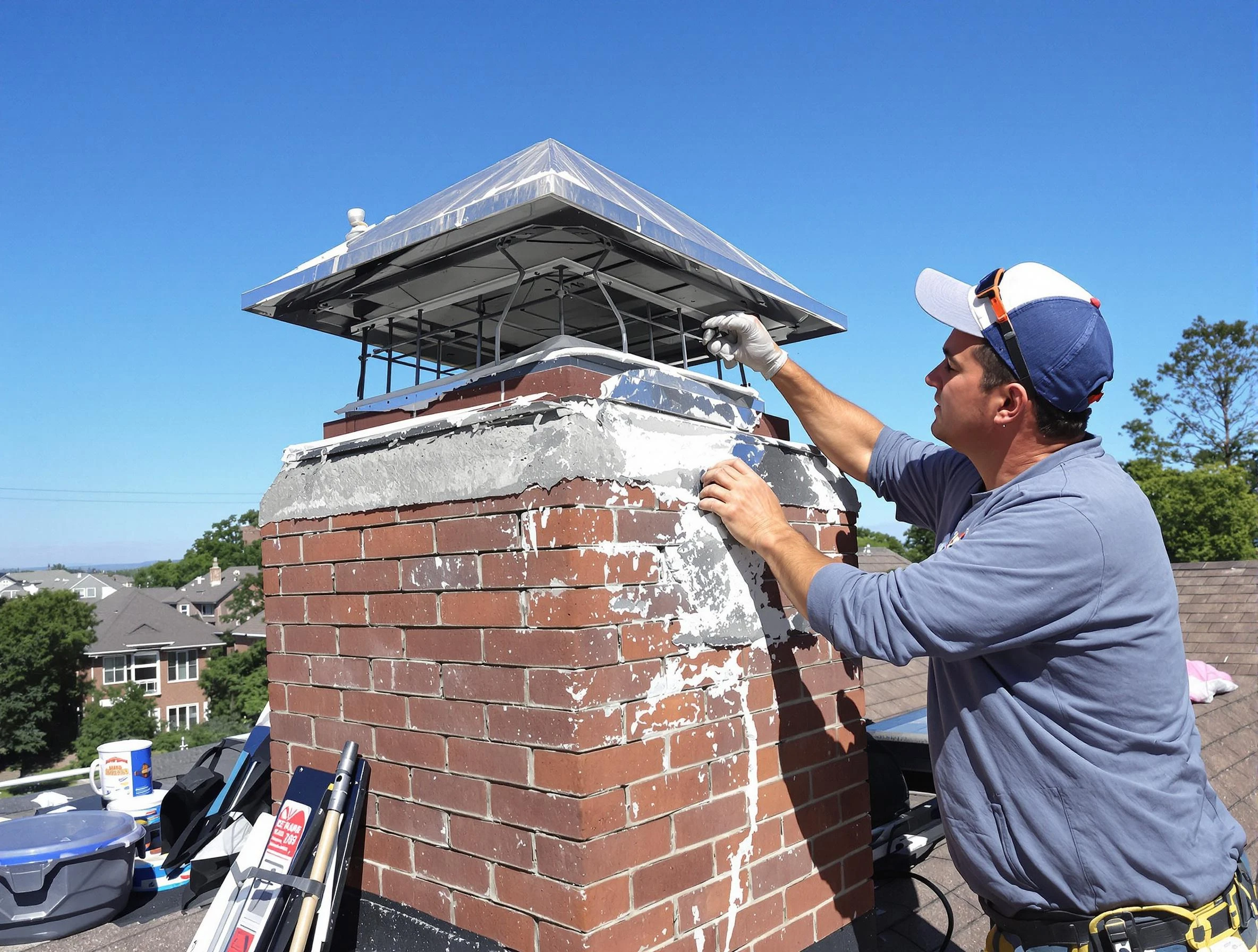 Chimney Crown Services in West Bountiful