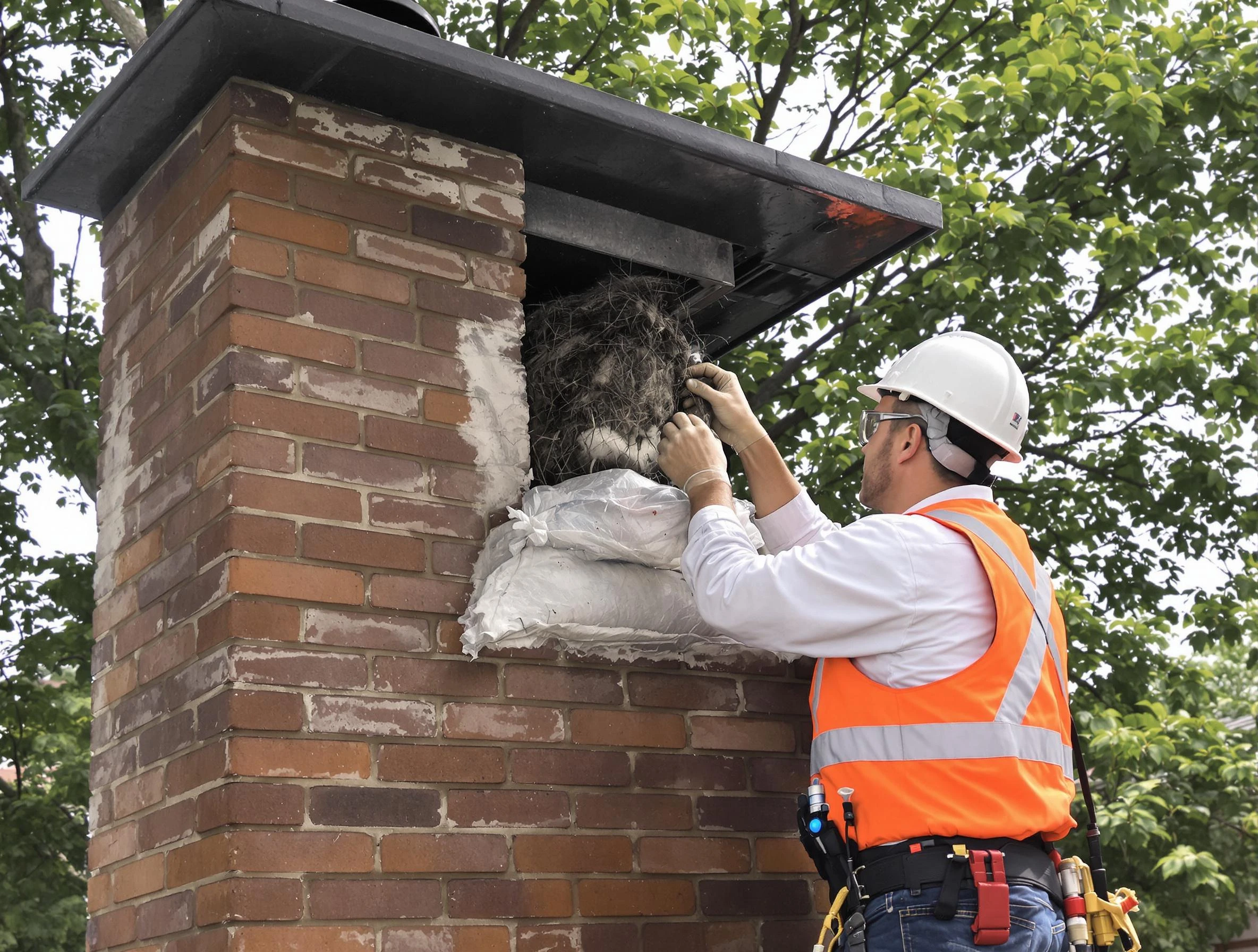 Humane removal of debris and animals by West Bountiful Chimney Sweep in West Bountiful, UT