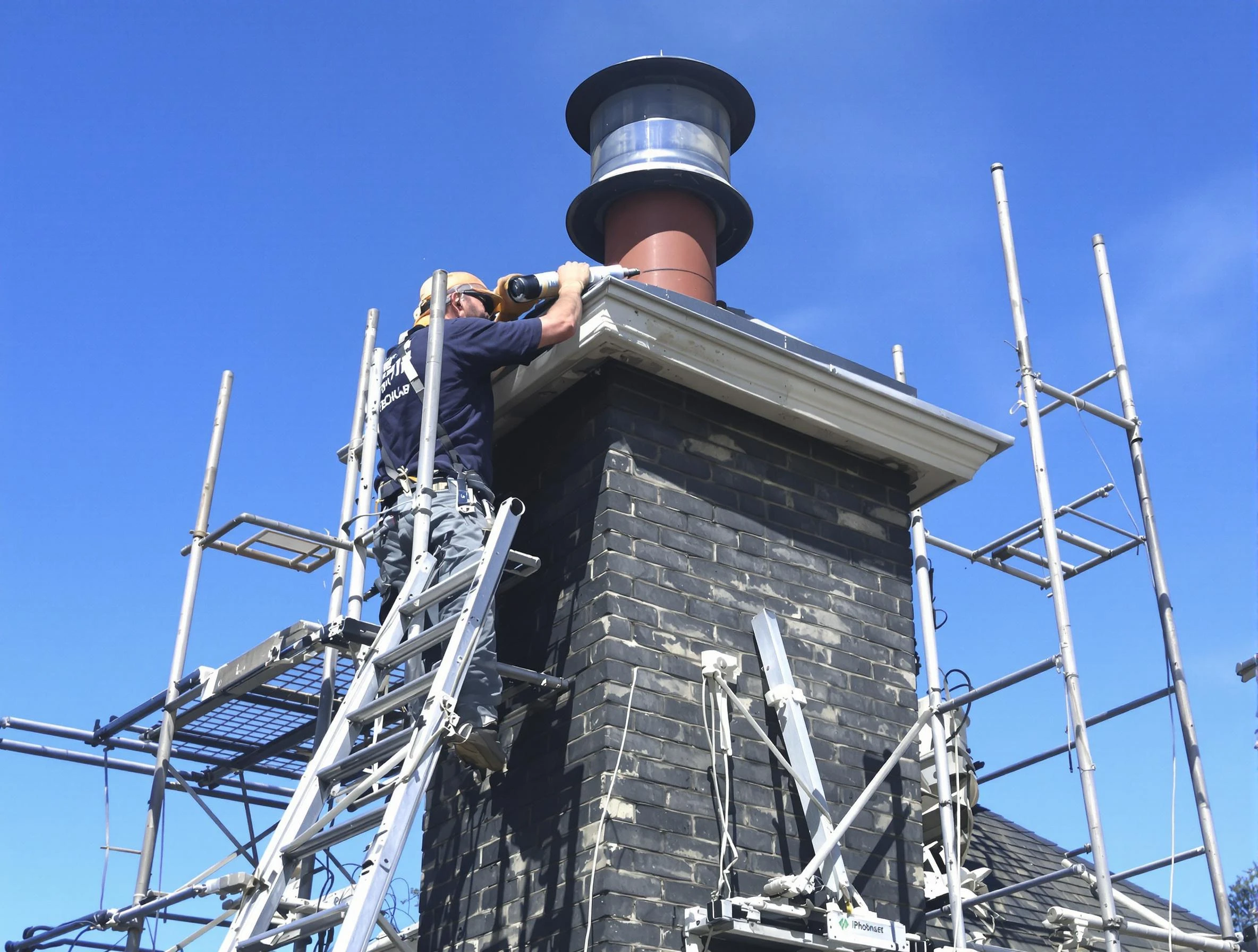 Sturdy chimney crown finished by West Bountiful Chimney Sweep in West Bountiful, UT