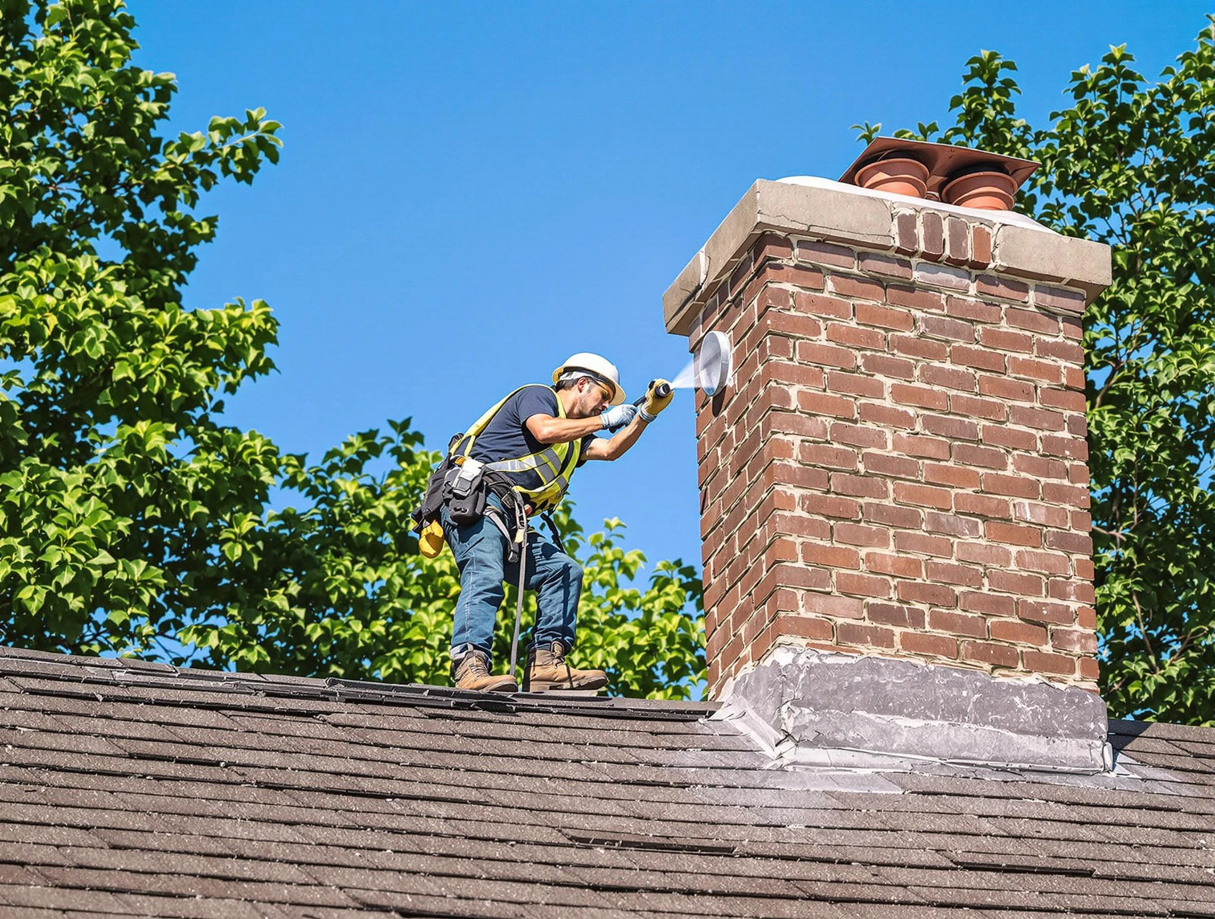 West Bountiful Chimney Sweep performing an inspection with advanced tools in West Bountiful, UT