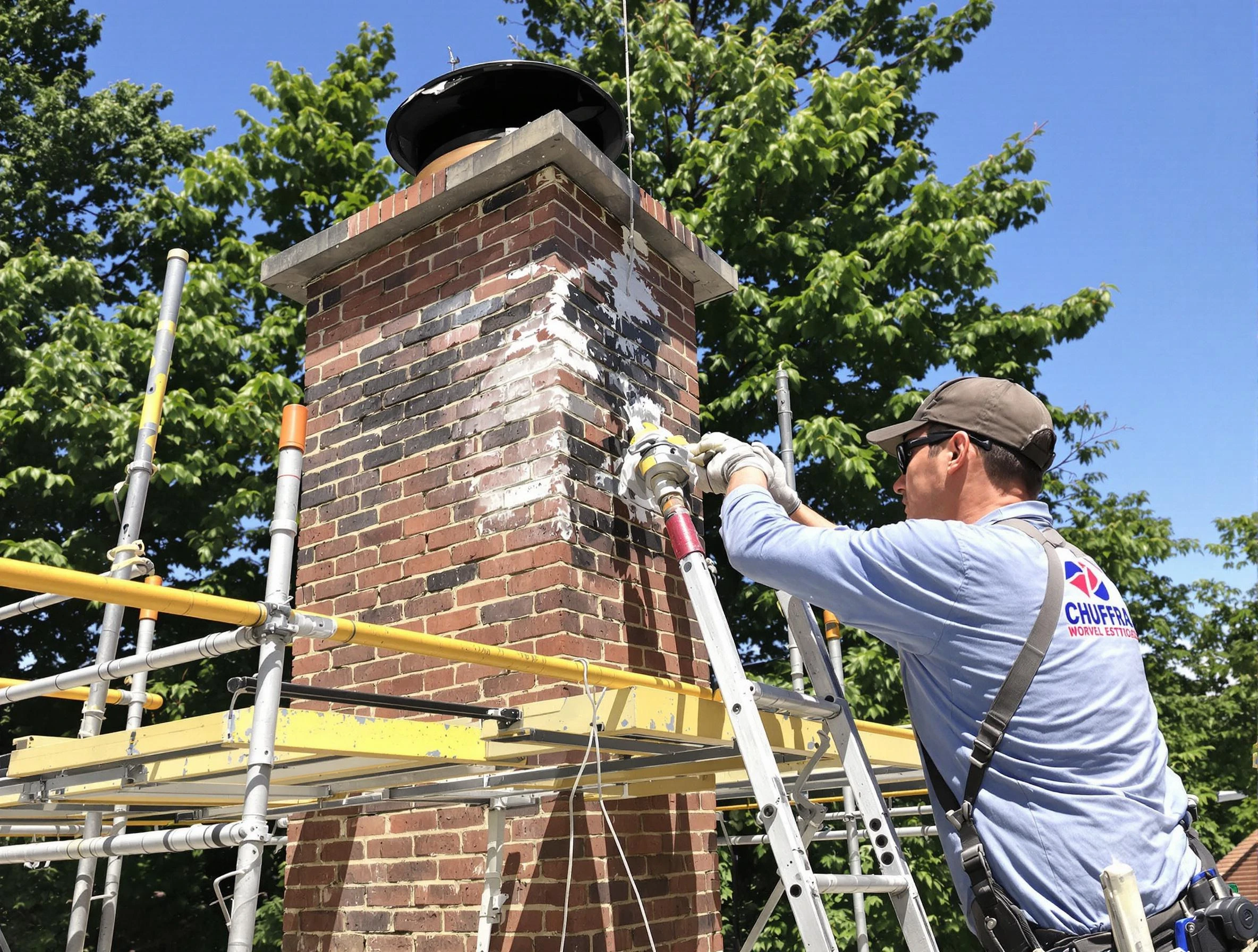 Structural chimney repair by West Bountiful Chimney Sweep in West Bountiful, UT