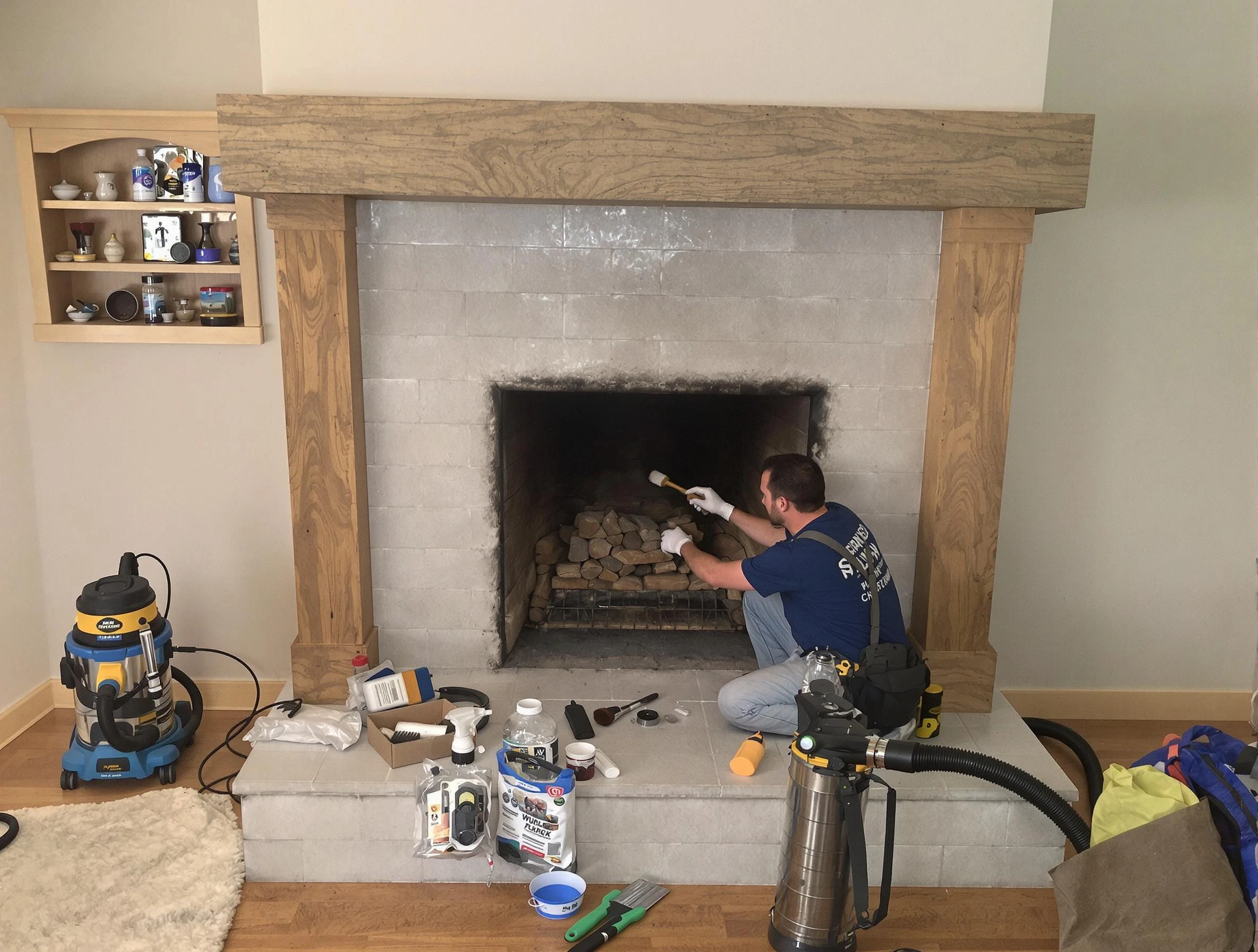 Detailed creosote removal process by West Bountiful Chimney Sweep in West Bountiful, UT